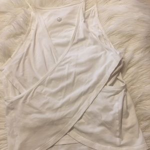 Lululemon White Tank Top